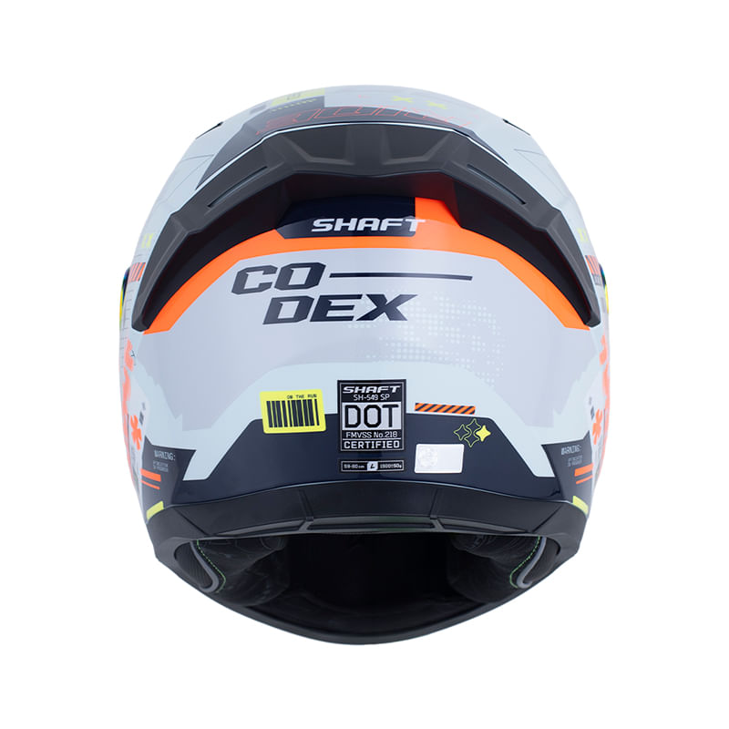 casco-integral-shaft-sh-549-sp-codex-gris-claro-naranja-neon-humo-revo-rojo
