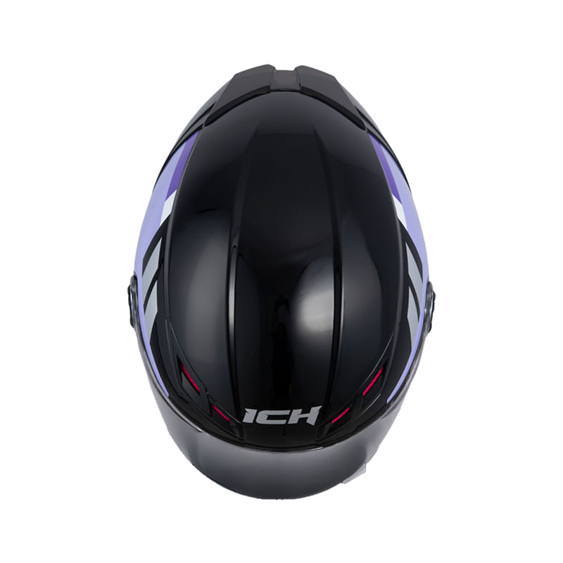 casco-integral-ich-501-sp-hci-negro-morado-claromorado-transparente