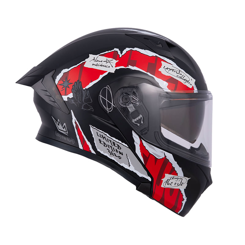 casco-abatible-ich-3120-grinder-negro-rojo-oscurogris-claro-transparente
