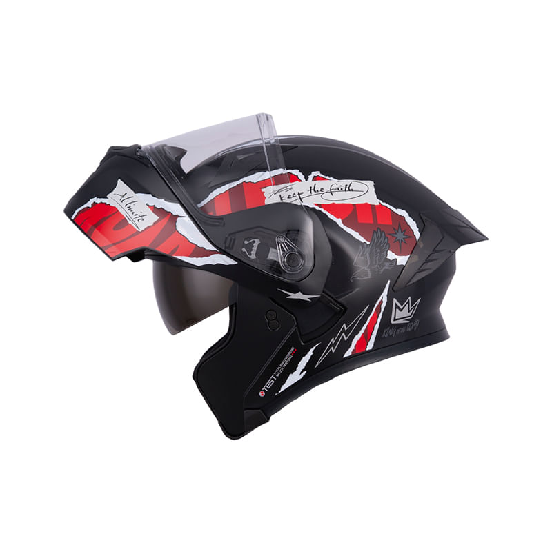 casco-abatible-ich-3120-grinder-negro-rojo-oscurogris-claro-transparente