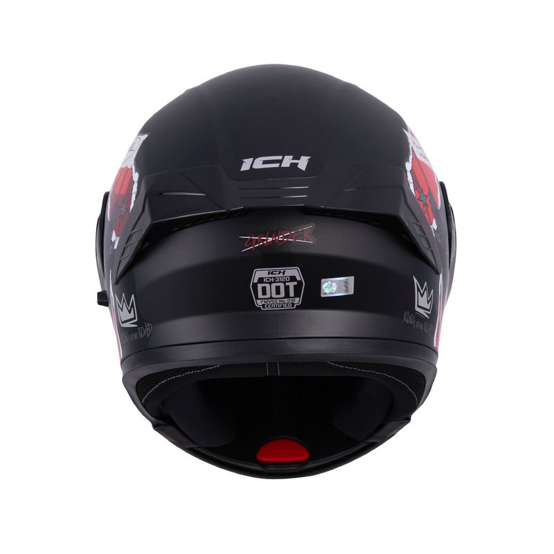 casco-abatible-ich-3120-grinder-negro-rojo-oscurogris-claro-humo