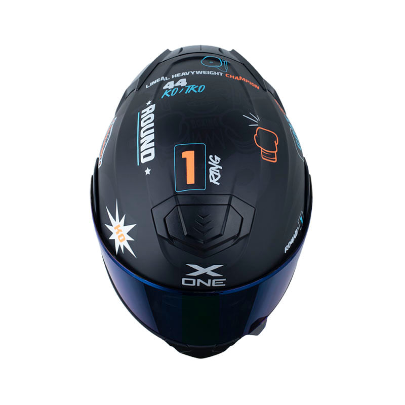 casco-abatible-x-one-x-3000rs-iron-negro-naranja-neon-humo-claro-iridium-azul