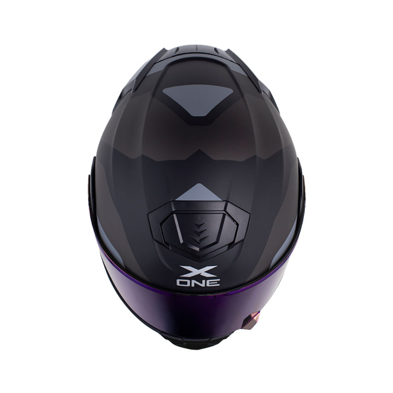 casco-abatible-x-one-x-3000rs-stopper-negro-gris-oscuro-humo-claro-iridium-azul