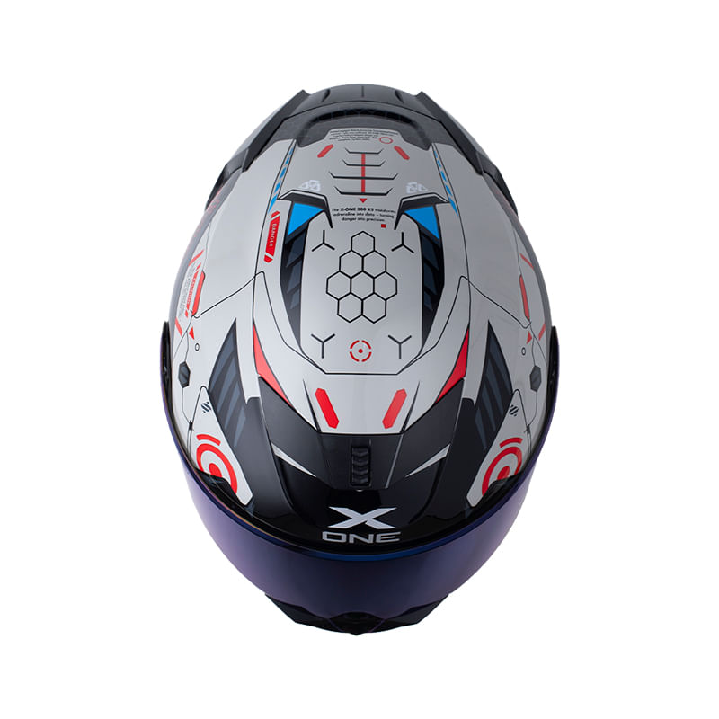 casco-integral-x-one-x-500-rs-mako-gris-oscuro-gris-oscuro-humo-claro-iridium-azul