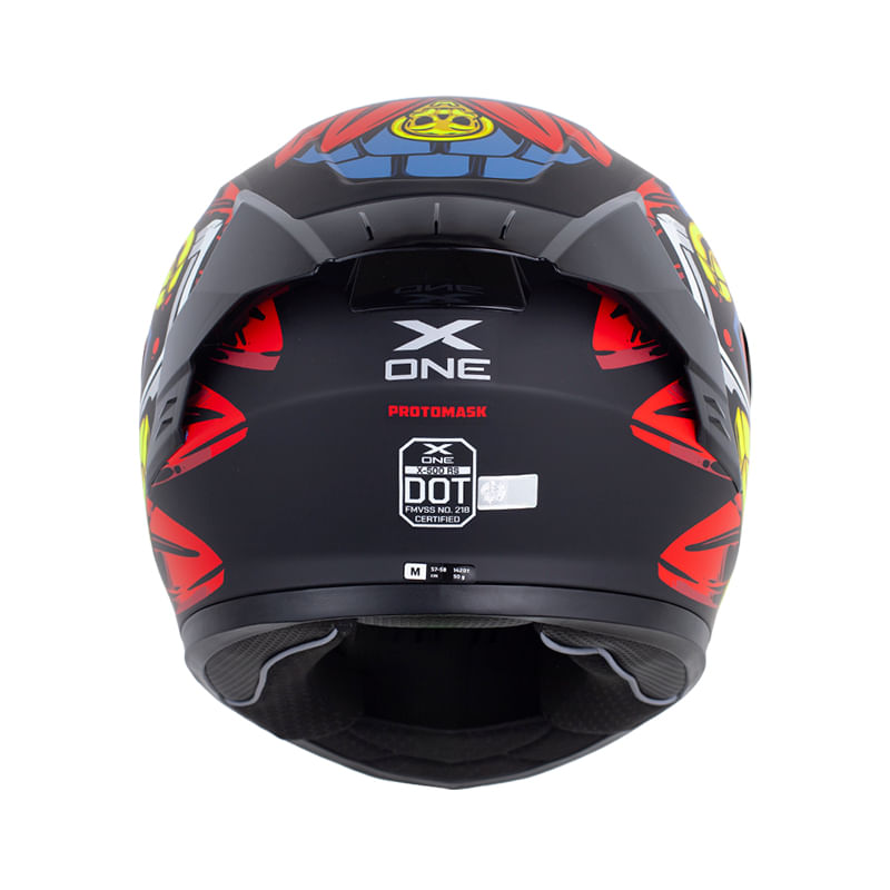 casco-integral-x-one-x-500-rs-protomask-negro-rojo-humo-claro-iridium-azul