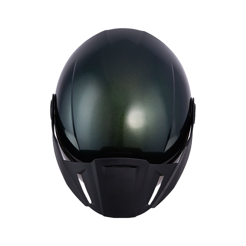casco-abierto-ich-102-solid-camaleon-verde-plateado-humo